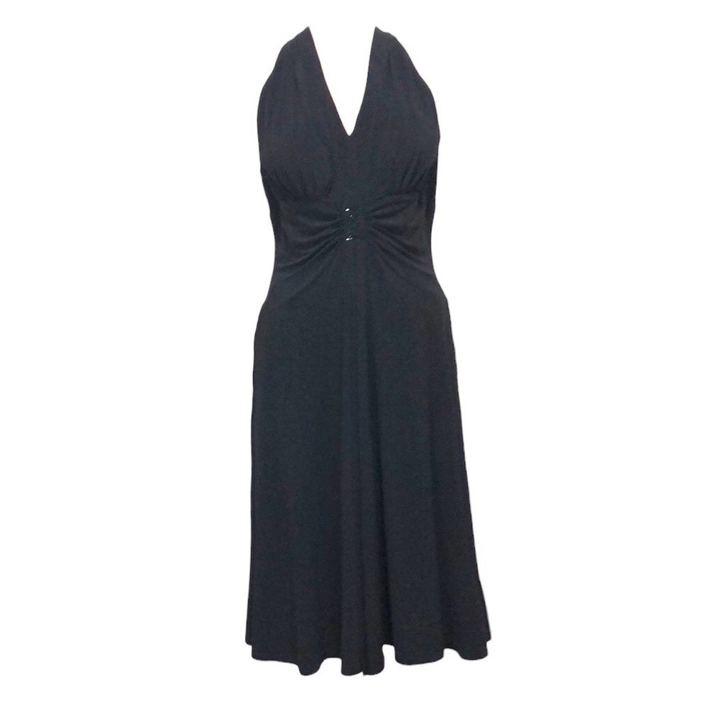 Jessica Howard Midi Dress Size 14 Black